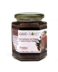 Agave Sweet Organic Strawberry Jam with Agave Syrup