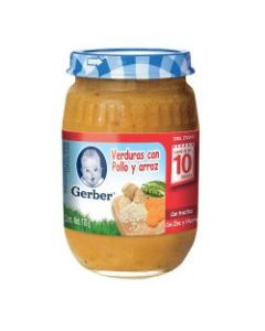 Gerber Baby Food Chicken, Rice and Vegetables
