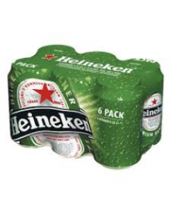 Heineken Beer Can 6-Pack